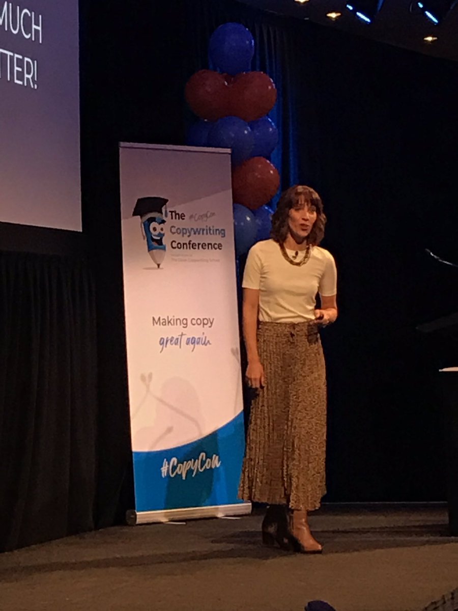 gflunchboxes's tweet image. Sophia Arthur talking about showing up to work like a boss #copycon19