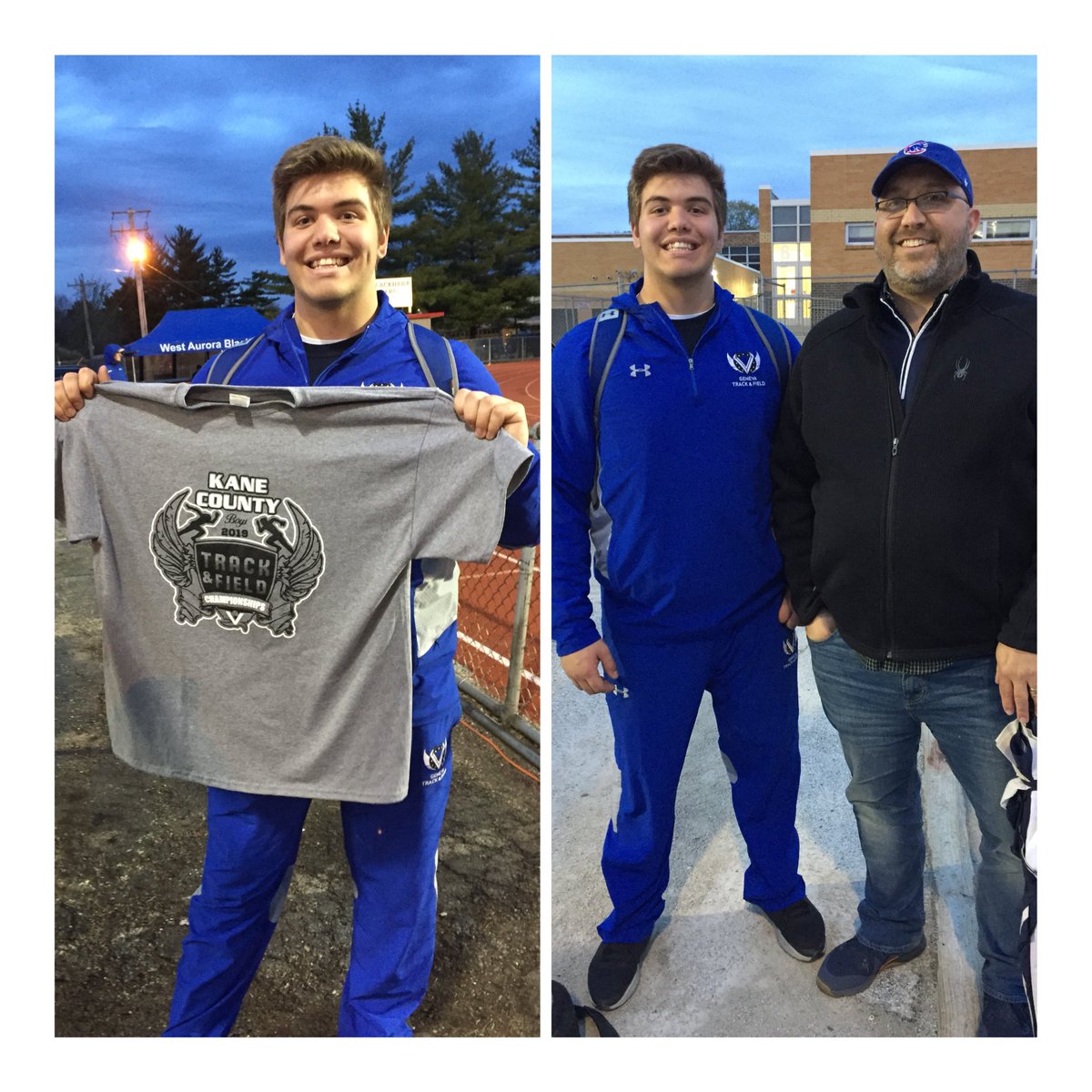 Congratulations Jacob Uhlmann 2019 Kane County Discus and Shot Put Champ! ⁦<a href="/GHS_ILathletics/">Geneva HS Athletics</a>⁩ ⁦<a href="/GHS_Geneva/">Geneva High School</a>⁩