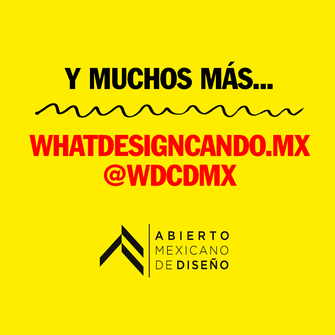 abierto_cdmx's tweet image. ¡Hoy empieza #WhatDesignCanDoMexico (@wdcdmx)! 

Consulta su programación en: 

whatdesigncando.com/events/mexico-…

#WDCD