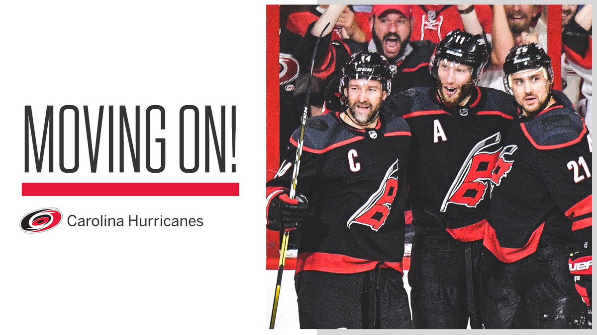 2ND ROUND SWEEP!

The Hurricanes are headed to the Eastern Conference Final!