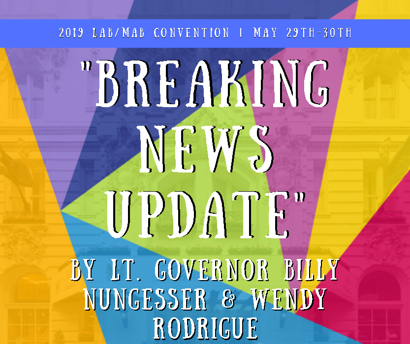 LABroadcasters's tweet photo. Lt. Governor Bill Nungesser & Wendy Rodrigue will be giving important breaking news on May 30th during our Convention Luncheon... don't be the only station in Louisiana to miss this moment!
We have Day Passes for $75: https://t.co/yFFVvTj0bh
#LABMAB2019 #LivingInTheSpotlight https://t.co/VhMepbx8te