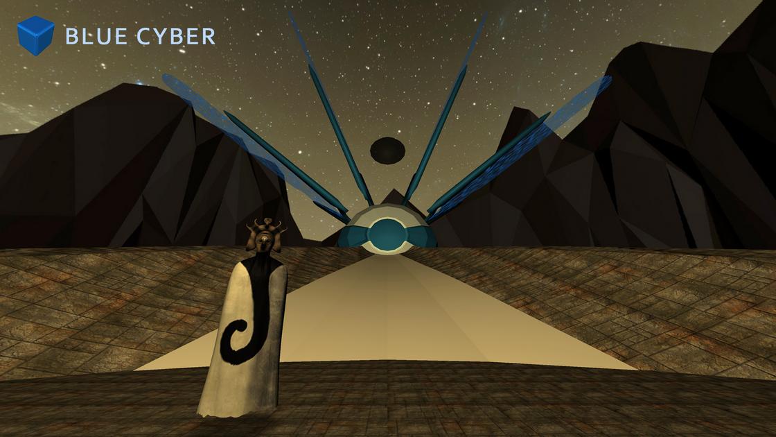🔷 What will be the equivalent of the Hugo Award for VR? Come catch a glimpse with Blue Cyber, a science fantasy VR series. You are charged to protect the galaxy, given the powers from a mysterious artifact. Experience episode 1, now playing on <a href="/supermediumvr/">Supermedium</a>.