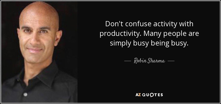 RedMajid's tweet photo. @jncoachingtech @ListenToIN #BusyFool
Don’t confuse activity with productivity. Many people are simply busy being busy.
#ThinkBIGSundayWithMarsha
#InspirationNation #SuccessTRAIN #Attitude #Mindset #Success https://t.co/rrC0s2MKOl