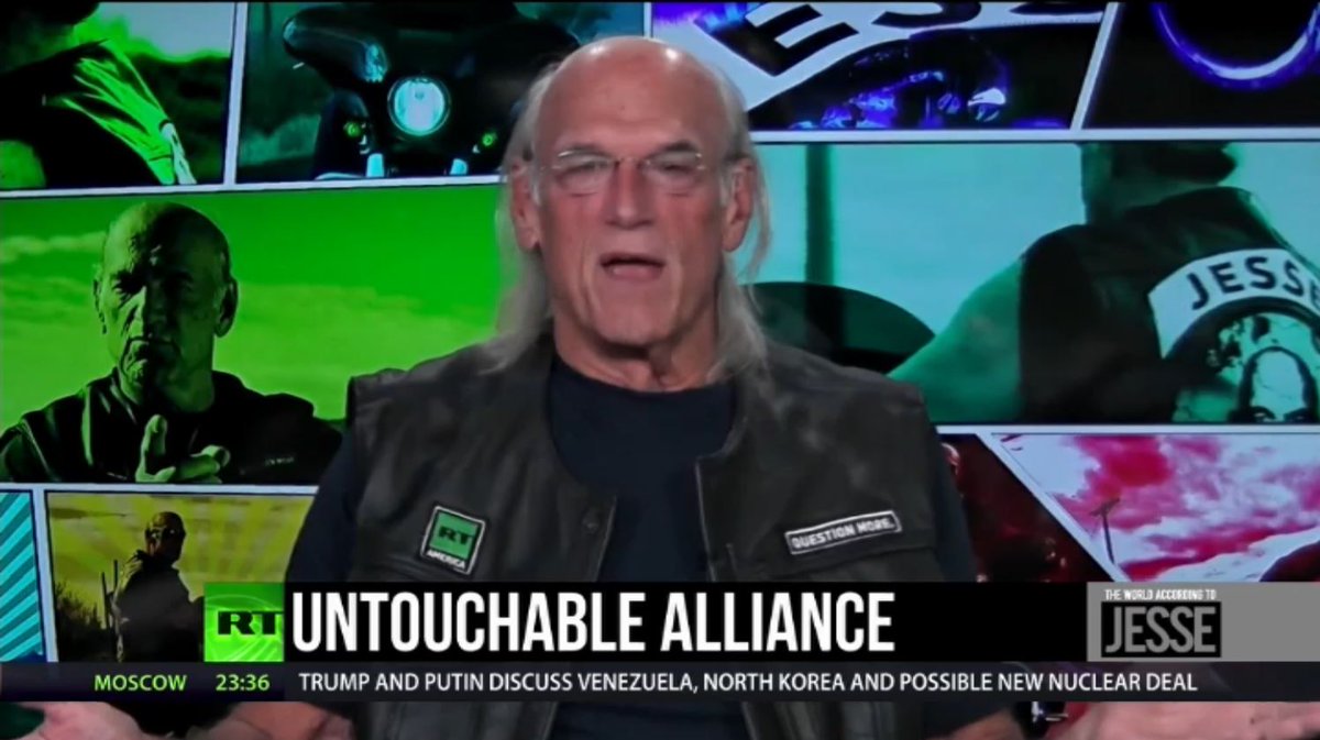 RT_America's tweet photo. Jesse Ventura: Legitimate criticism of Israeli government policies is not anti-Semitism https://t.co/UYmFeovHXe
@GovJVentura @Brigida__Santos
#WATJ #QuestionMore https://t.co/Zj7oPK9cSc