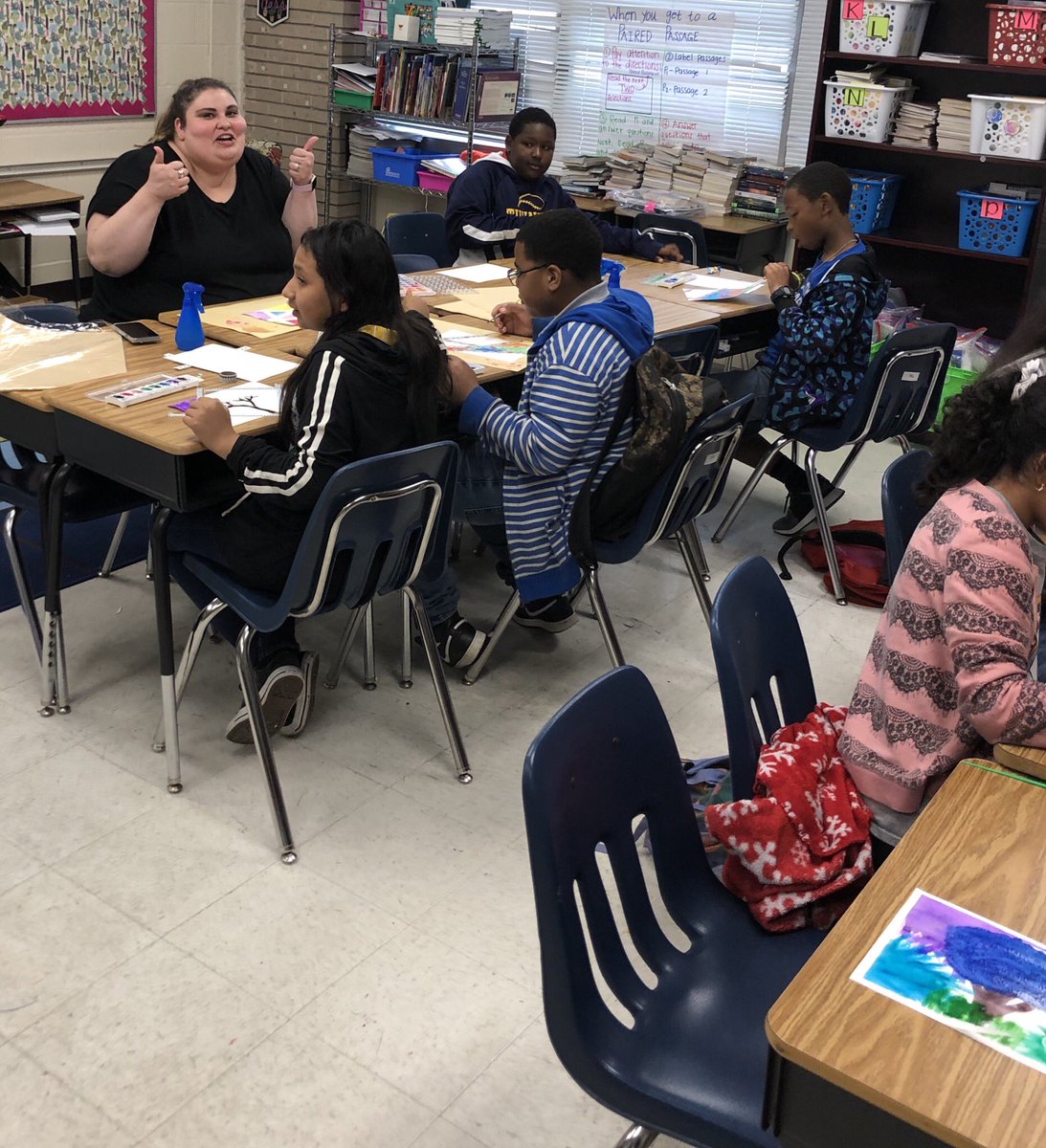 KariDierks's tweet image. First session of Midnight School 🕛 is underway @smithacad Celebrating STAAR scholars 👨🏽‍🏫 👩‍🏫 #5thgrademagic