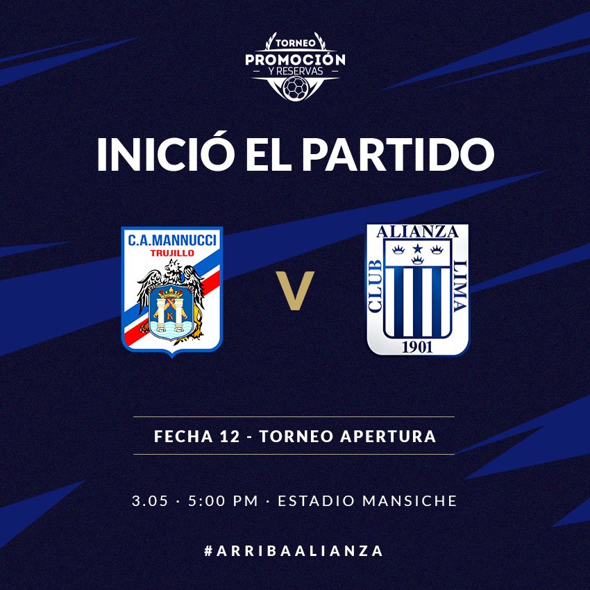 ⏲️Inició el partido. ¡VAMOS POTRILLOS!
#TorneoDeReservas 🏆