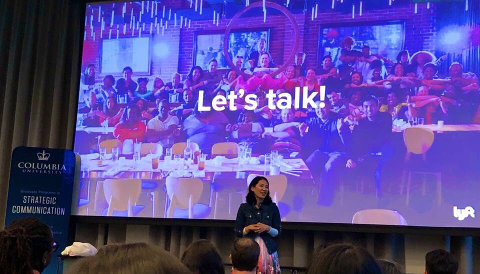 Thank you Pamela Yoon, Head - Internal &amp; Executive Communications, <a href="/Lyft/">Lyft</a> for an engaging #ColumbiaStratComm Speaker Series presentation. We enjoyed learning about your experience &amp; advice in scaling communication for hyper-growth startups.