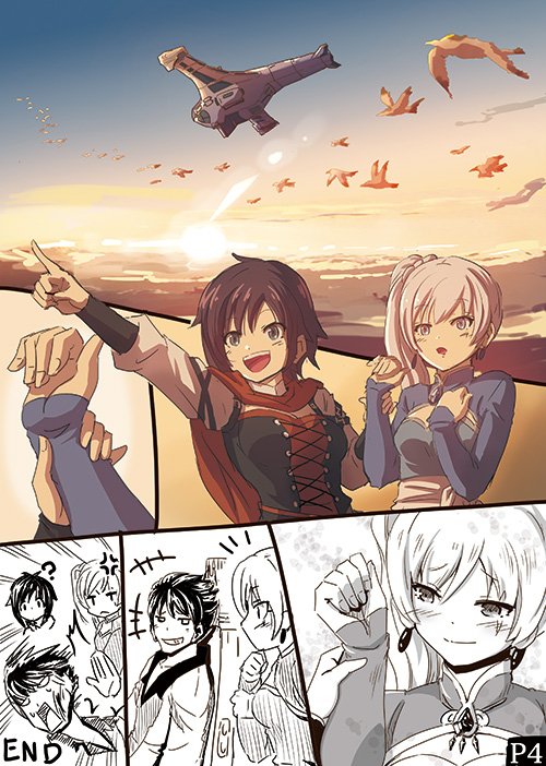 ちょっとだけRWBY漫画描きました
サイレント漫画難しい・・。
#RWBY 