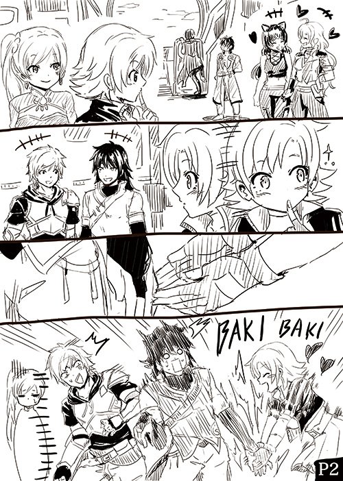 ちょっとだけRWBY漫画描きました
サイレント漫画難しい・・。
#RWBY 