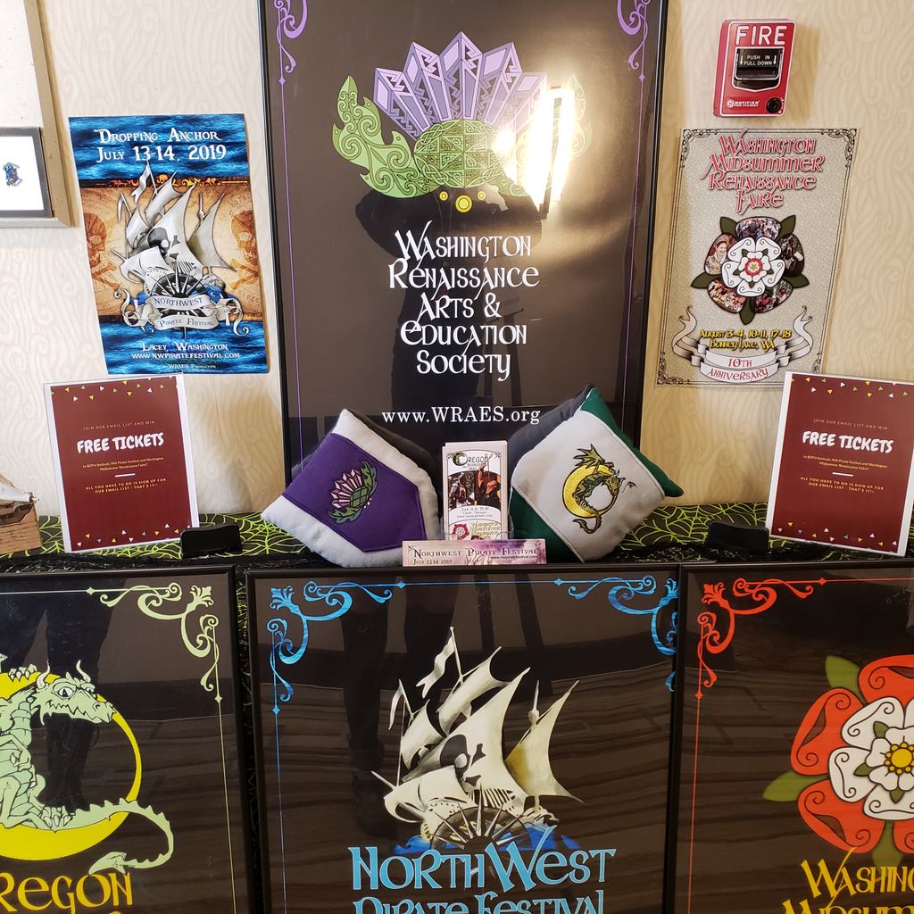 washingtonfaire's tweet image. We'll be at #Crypticon ALL weekend! If you're into the horror genre, this Con is for you! Come see us! #WMRF #NWPF