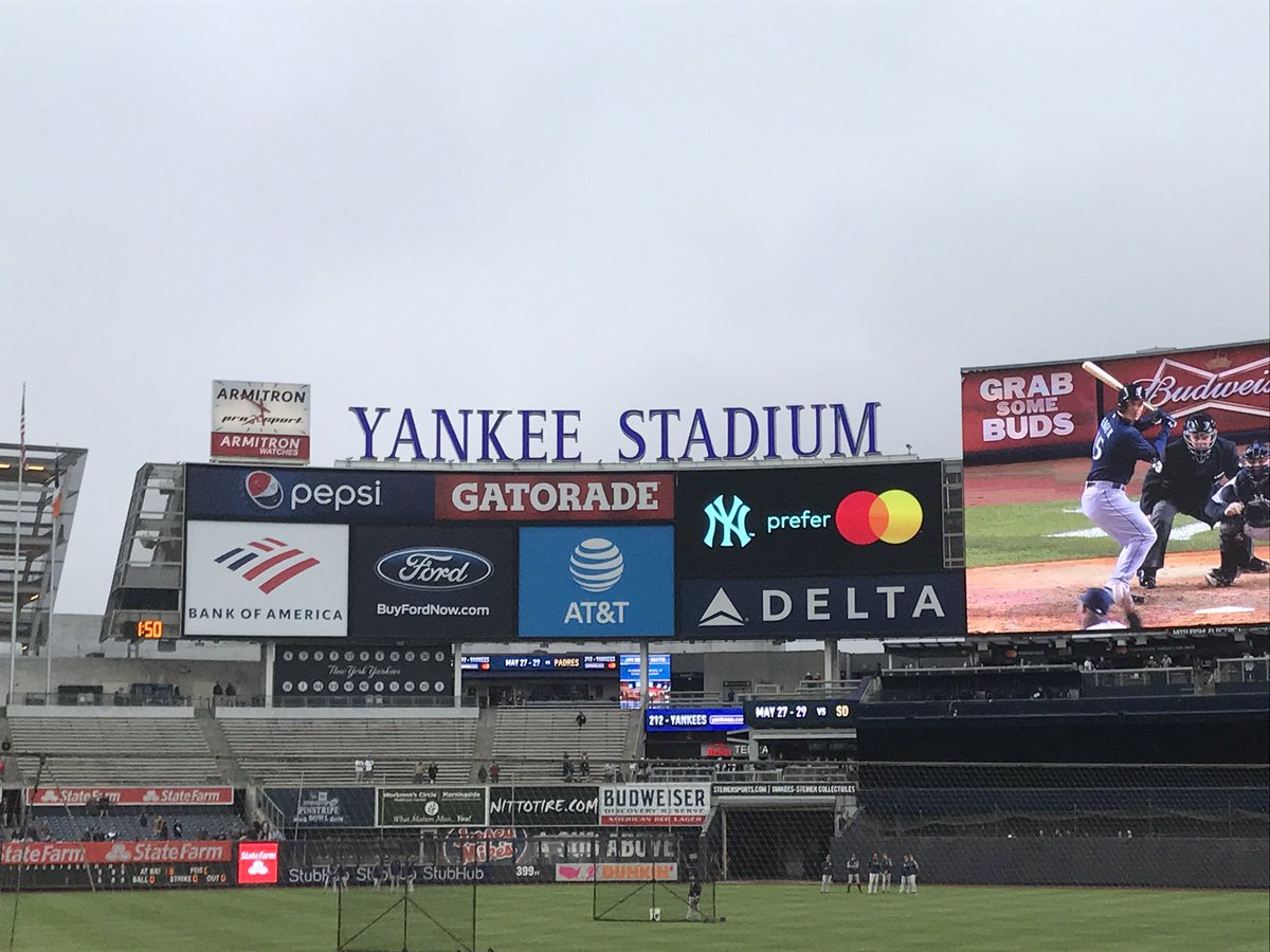 My first Yankees game!  #attnyy