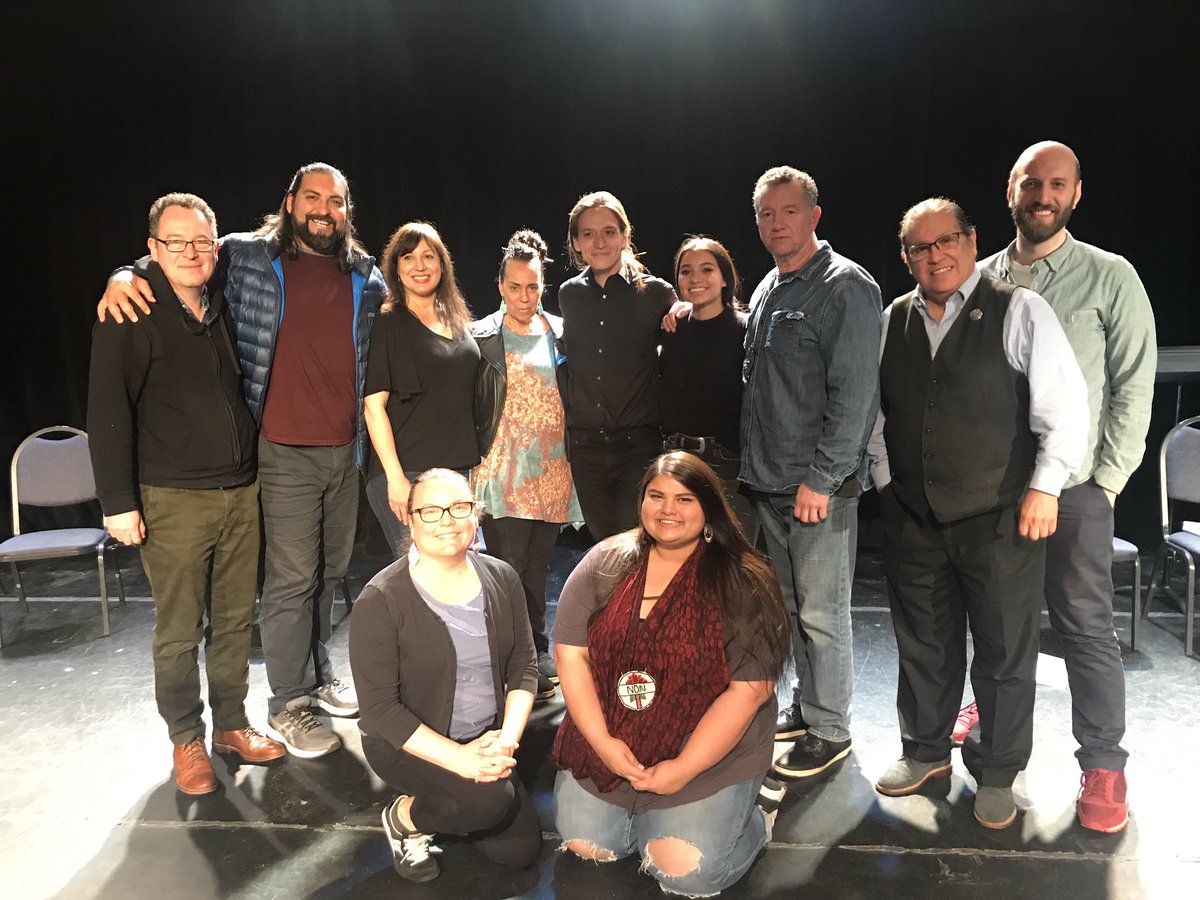 MKNAGLE's tweet image. Congrats to @TaraTomahawk, the winner of this year’s Yale Young Native Storyteller Contest for her brave new play He’eo’o and thank you to the amazing cast who brought it to life! #YIPAP #NativeTruth #InsteadOfRedface #IllumiNative