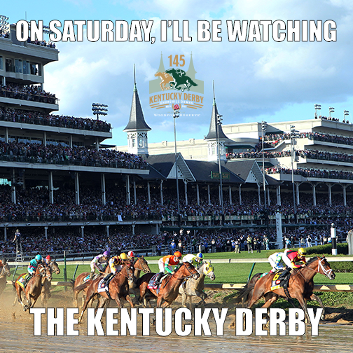 KentuckyDerby's tweet photo. Retweet if you are watching the #KyDerby -- Saturday on @NBCSports! https://t.co/3Bs7kLz6BG