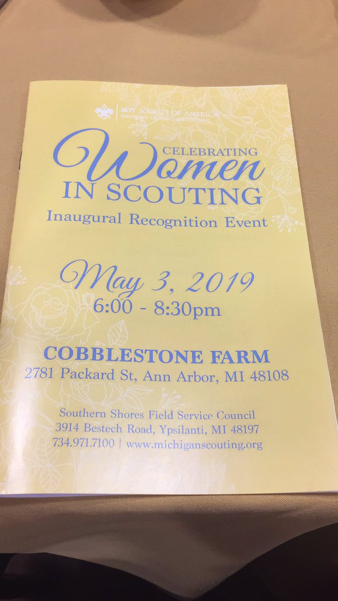 Ypsi_Cubmaster's tweet photo. Congratulations to the over 50 recipients of women of merit award  #WomenInScouting #SouthernShoresFSC #BSA @MICrossroadsBSA https://t.co/HVjhASiWoV