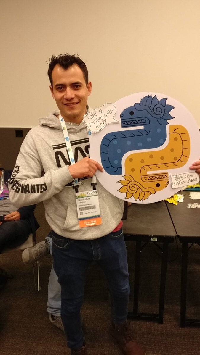 MrPinkRockStar's tweet image. Ready for #PyConLatam19! @PyLatam
