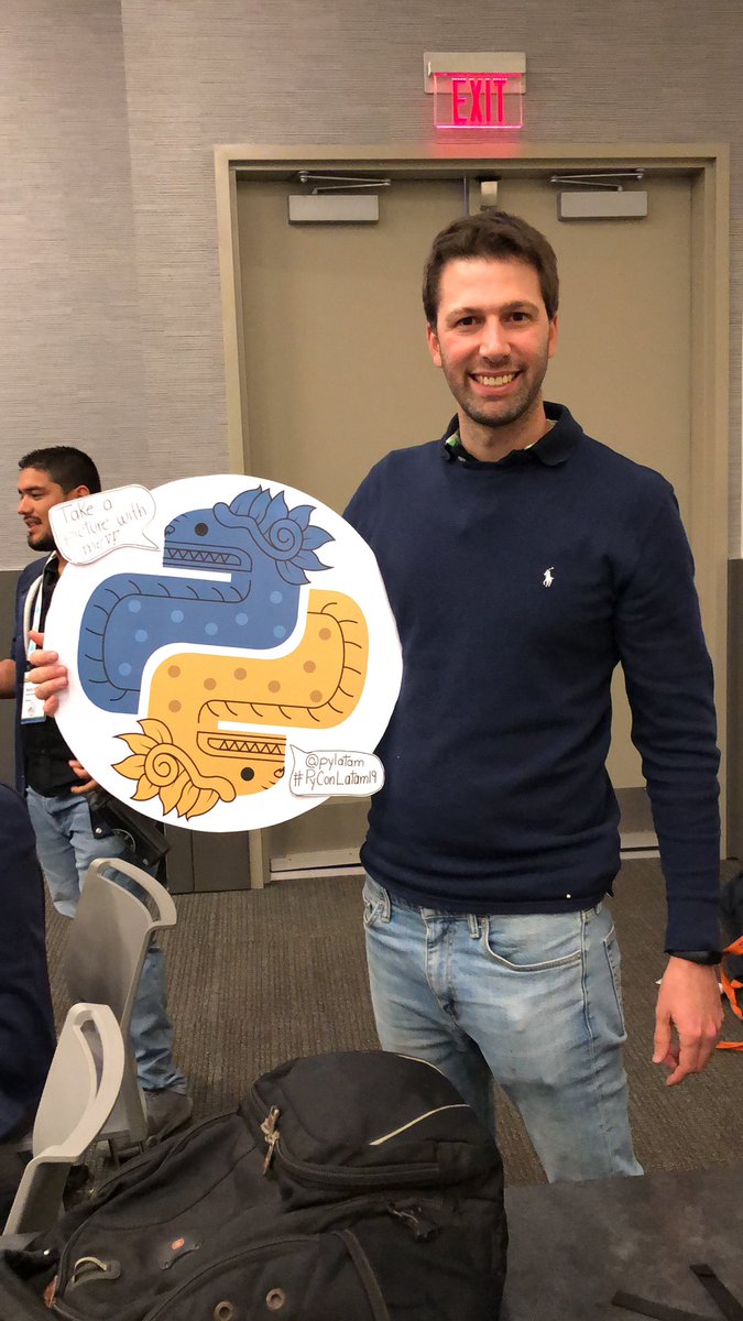 martinzugnoni's tweet image. Supporting @pylatam! Hopefully we can make it to attend #pyconlatam19 🙌