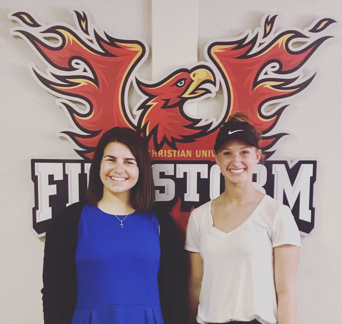 Signee Amia Fornell came to visit today! She’s excited to join the Firestorm fam and looking forward to next year!