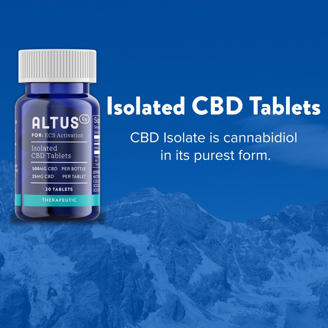 AltusCx's tweet photo. Pure CBD is crystalized and separated from the other molecules present in activated hemp oil. Free from THC and other cannabinoids and terpenes, CBD isolate is perfect for those that want to supplement with CBD with the most predictable and consistent outcome. 🌿 https://t.co/OXU0lVB5ko