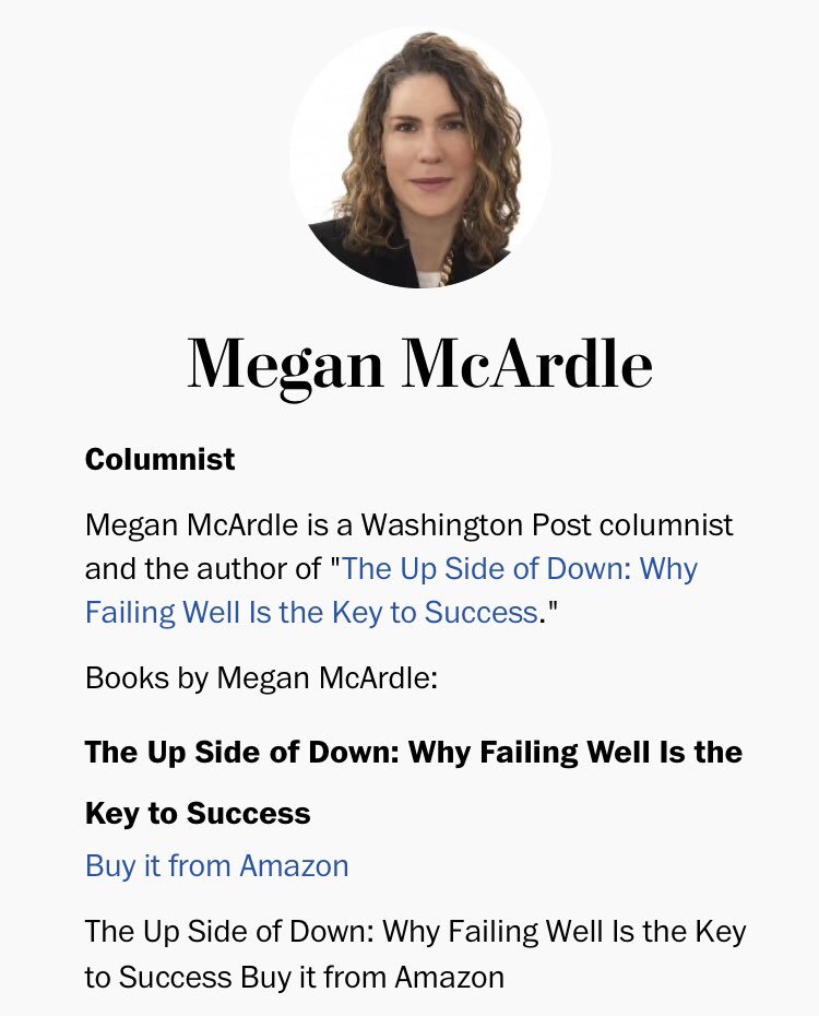 The Up Side of Down: Why Failing Well Is by McArdle, Megan