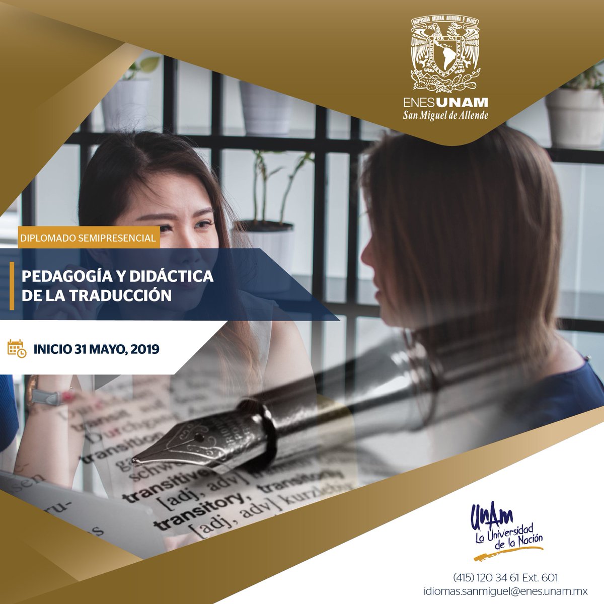 UNAMSanMiguel's tweet photo. ¡Inscripciones abiertas!
Inicio: 31 de mayo, 2019👈

#EducaciónContinua
#UESMA

https://t.co/j9dS0PMzHK https://t.co/BiYuzWwSmh
