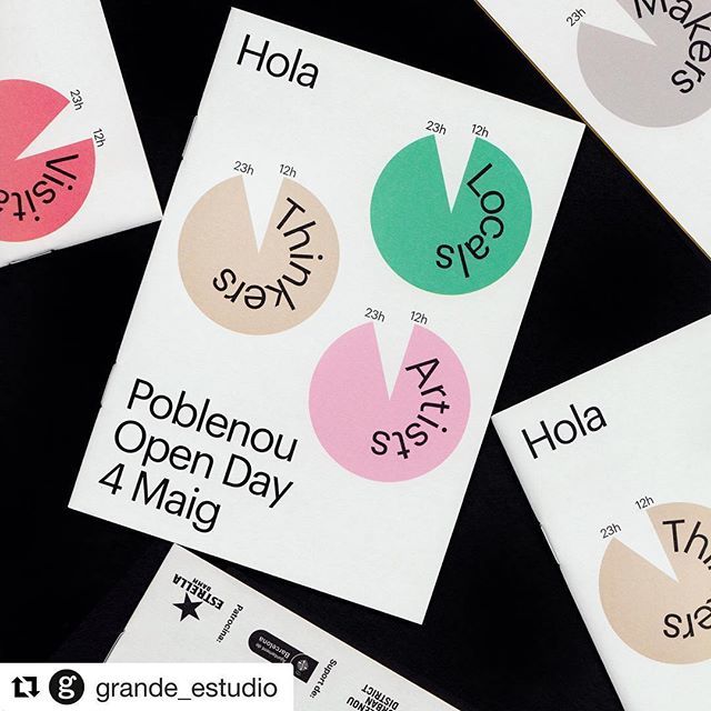artdestinybcn's tweet photo. Programs ✔️ #art ✔️ music ✔️ gift shop✔️ 👀 mañana ✔️ Thank you to @grande_estudio for the programs 👏👏👏 Post @grande_estudio via @repostapp
・・・
In this edition of Poblenou Open Day we encourage people, locals and visitors, to share for a few hours… https://t.co/VVPxFAliJy https://t.co/RO5ikHXfQG