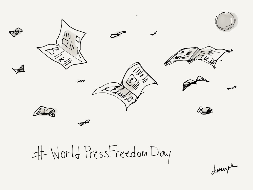dawnymock's tweet photo. #WorldPressFreedomDay #freeMusaKart https://t.co/w5iIQ9nnyo