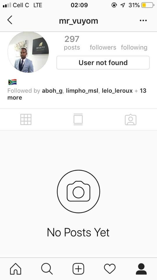On Instagram even. BLOCKEDHe is a director of a construction company called Reity Holdings PLEASE give him the attention he wants but don’t call/text him to payback the money 0606827142 is not his number