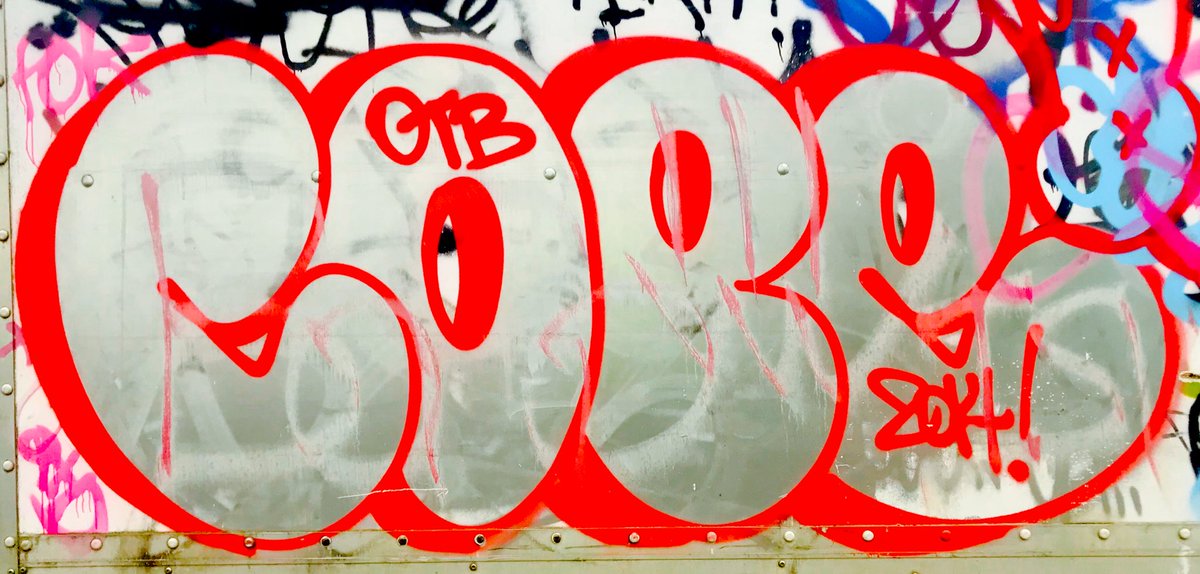 MFP_Optic's tweet photo. It’s not hard to #cope with #friday 😜 @cope2_art_life ✌️#graffiti #nycgraffiti #throwie #streetphotography #urbanphotography #streetart #nyc #cityscapes #views #urbanart #aerosolart #spraypaintart #streetartistry #graffitilovers #stickerbomb #stickerart #vandal #vandalism https://t.co/OZAydTmp5w