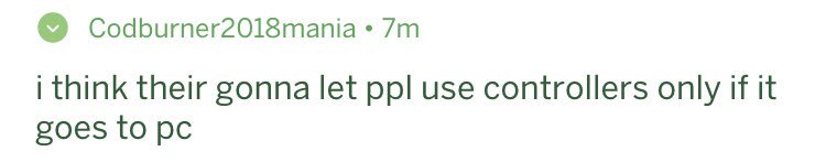 intelCDL's tweet photo. Burner told me in DM’s he thinks it *might* be Controller only if it goes to PC https://t.co/Nh4R8015b4