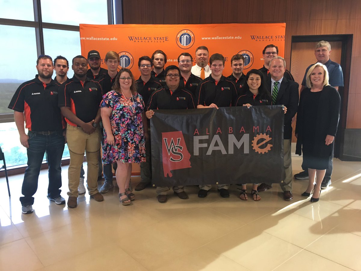 wallacestate's tweet photo. Wallace State’s FAME program is hosting an inaugural signing tonight as  our industry partners announce their students to sponsor beginning with the fall semester! 
@JimmyHodges52 
@ACCS_Education 
@KeithTolbert11 https://t.co/q57iZa0fVb