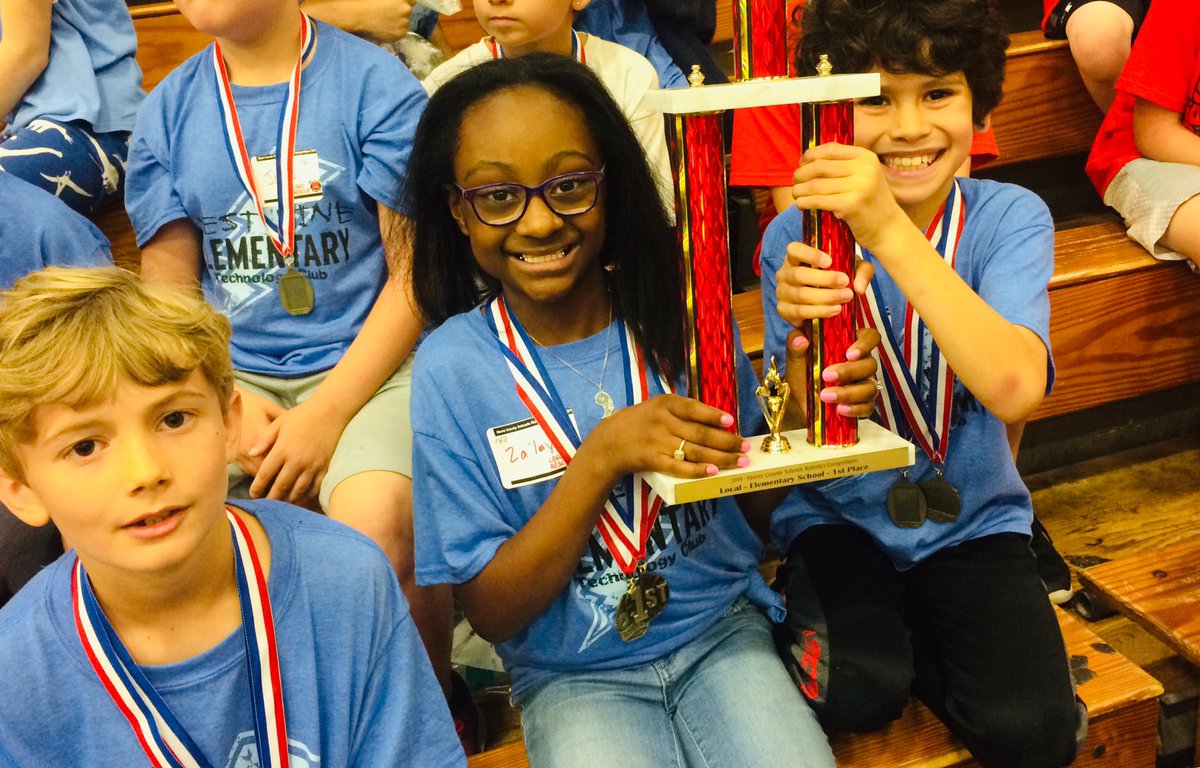 Our @WPineElementary Cubs did an amazing job troubleshooting and persevering at today’s Moore Robotics Elementary Competition - thanks @KRPriest  #mcsrobotics