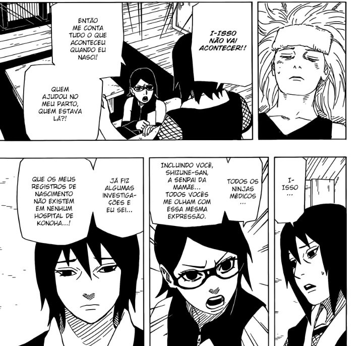 Sakura diz a Sasuke que está grávida, Espectro, Naruto