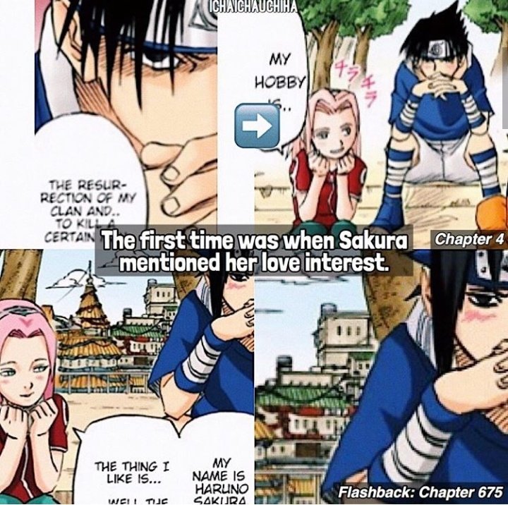 Sakura diz a Sasuke que está grávida, Espectro, Naruto