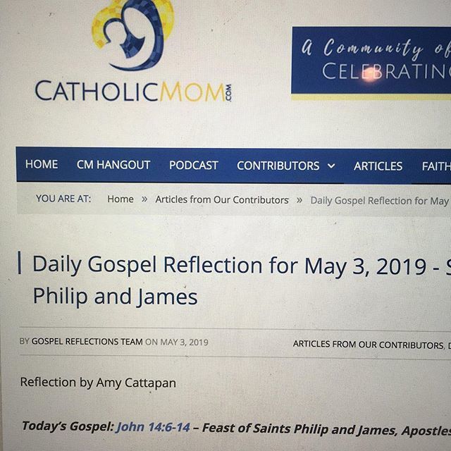AJCattapan's tweet photo. Today’s #Gospel Reflection at https://t.co/kb1ZJmlp0U is by yours truly. Somehow I managed to connect my doctorate program to St. Philip. 🤣
#kindredspirits #authorlife #gradschool #doctorateprogram @catholicmomcommunity https://t.co/4pI9RRsffe https://t.co/3x0sKuwx5N