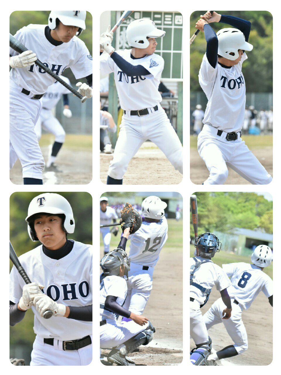東邦高校旧野球部ユニフォーム