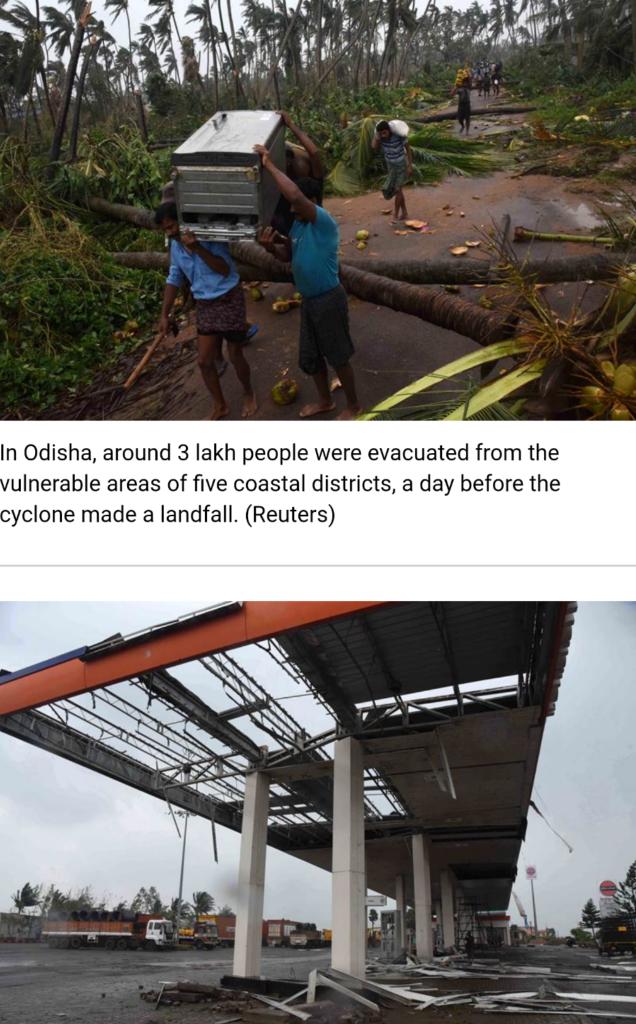 dipaksamanta's tweet image. Cyclone Fani Leaves Trails of Destruction in Odisha. 8 killed and several injured.

Prayers for people of Odisha 🙏!
#Cyclonefaniupdate #FaniCyclone
#CycloneFani #Odisha #Odisha
#Fani #StormHour #Cyclone