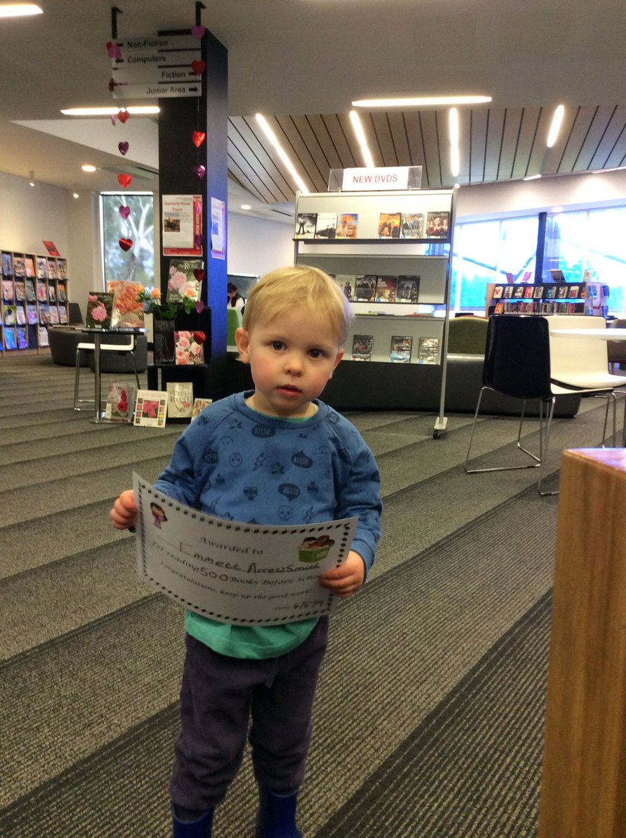 Congratulations to Emmett for reaching 500 books! Half way there keep up the great work 👍