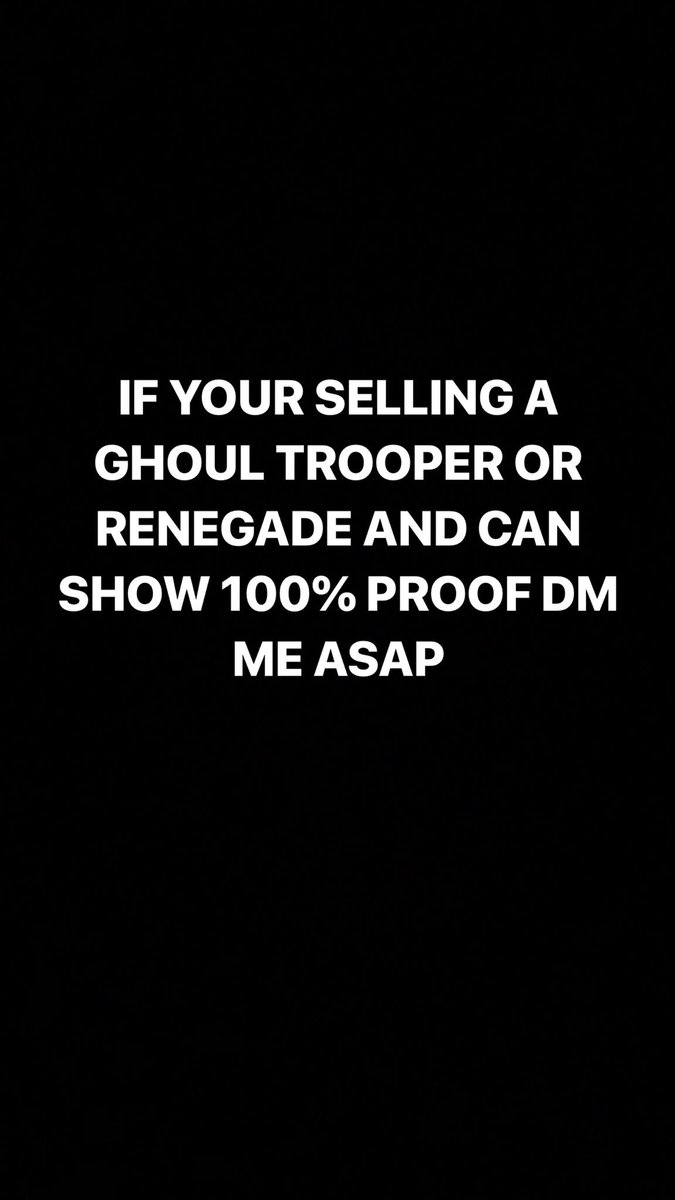 JustKe__'s tweet photo. DM ME asap! 
-
-
-
#Fortnite #fortnitebr #fortnitexbox #ghoultrooper #renegaderaider https://t.co/gRe3Lz43oY