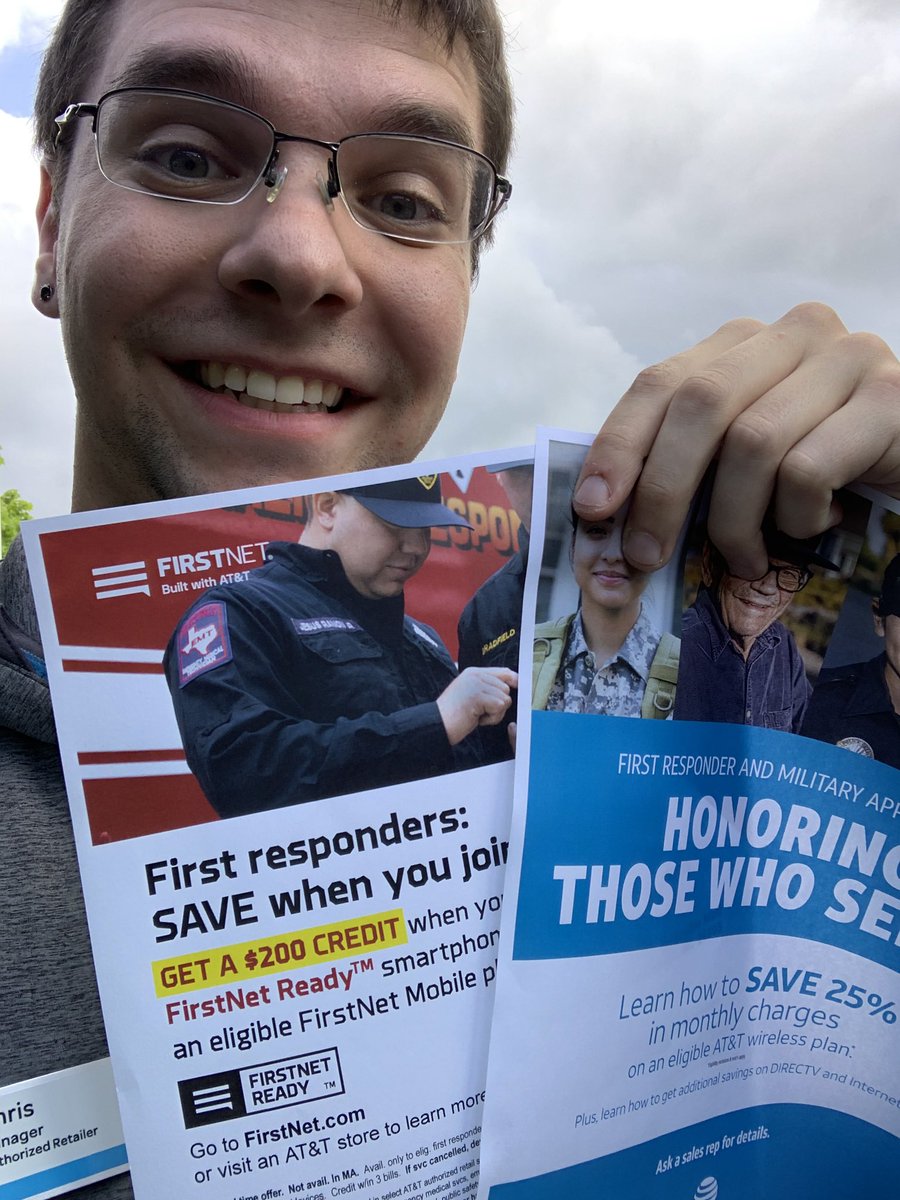 ashvilmallatt's tweet photo. Expressed my appreciation to 7 available Firefighters in downtown Asheville today! #TheNotoriousOnes #FirstNet @LoganEaves2 https://t.co/q4CTjX9n2m