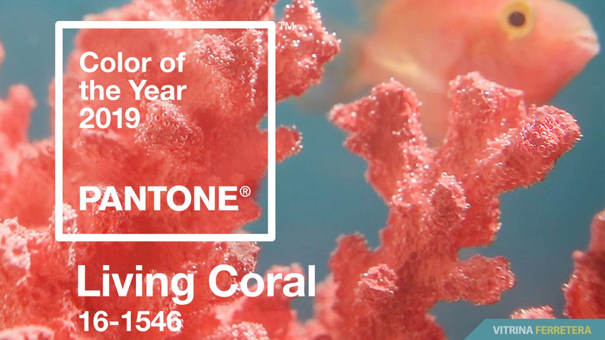 Pantone ha escogido PANTONE 16-1546 Living Coral para representar el año 2019, como una reacción a la embestida de la tecnología digital y las redes sociales. bit.ly/2GfeJFR

#VitrinaFerretera #revistadigital #hogar #tecnologia #color #decoracion