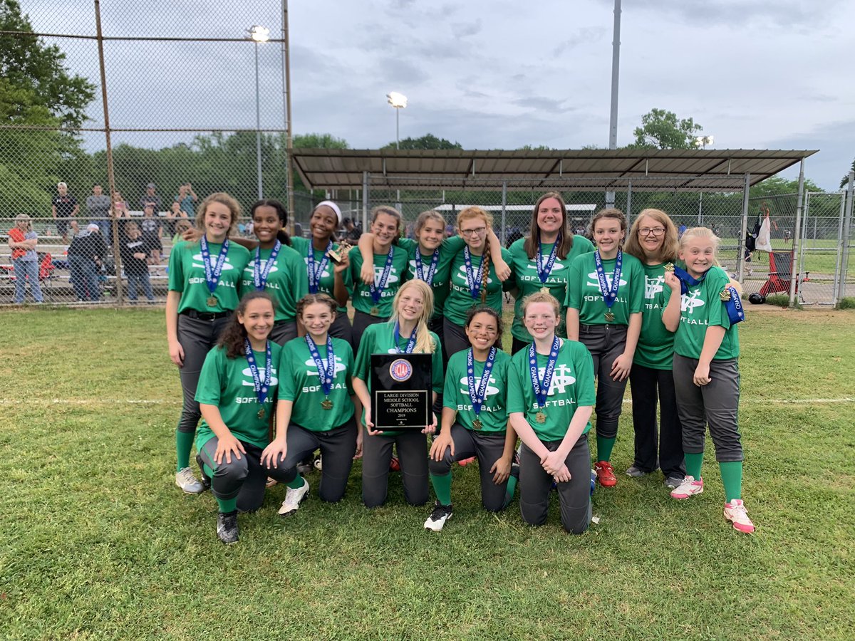 Congrats to the White Station Spartans for taking home the SCIAA Large Middle School Softball Championship title!  <a href="/WhiteStationMS/">WhiteStationMS</a> #returningchamps