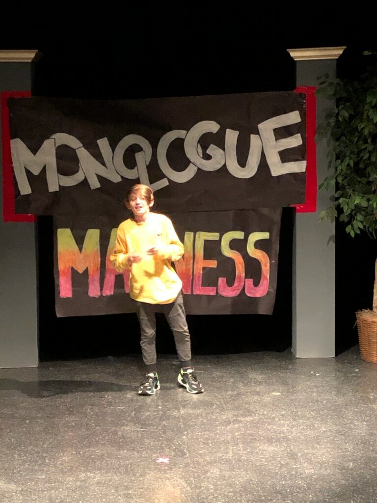 mjhsbears's tweet photo. MONOLOGUE MADNESS! Our theater students are at it again! #bearstrong https://t.co/8nUd4cdPJ1