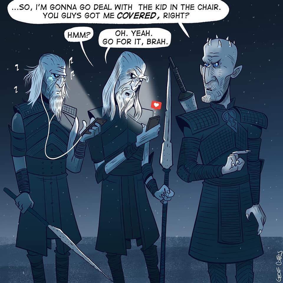 ThronesUpdates's tweet photo. Behind the scenes of #GameofThrones S8 E3! 

Credit: @farfarnugen https://t.co/MolUA3ag6E