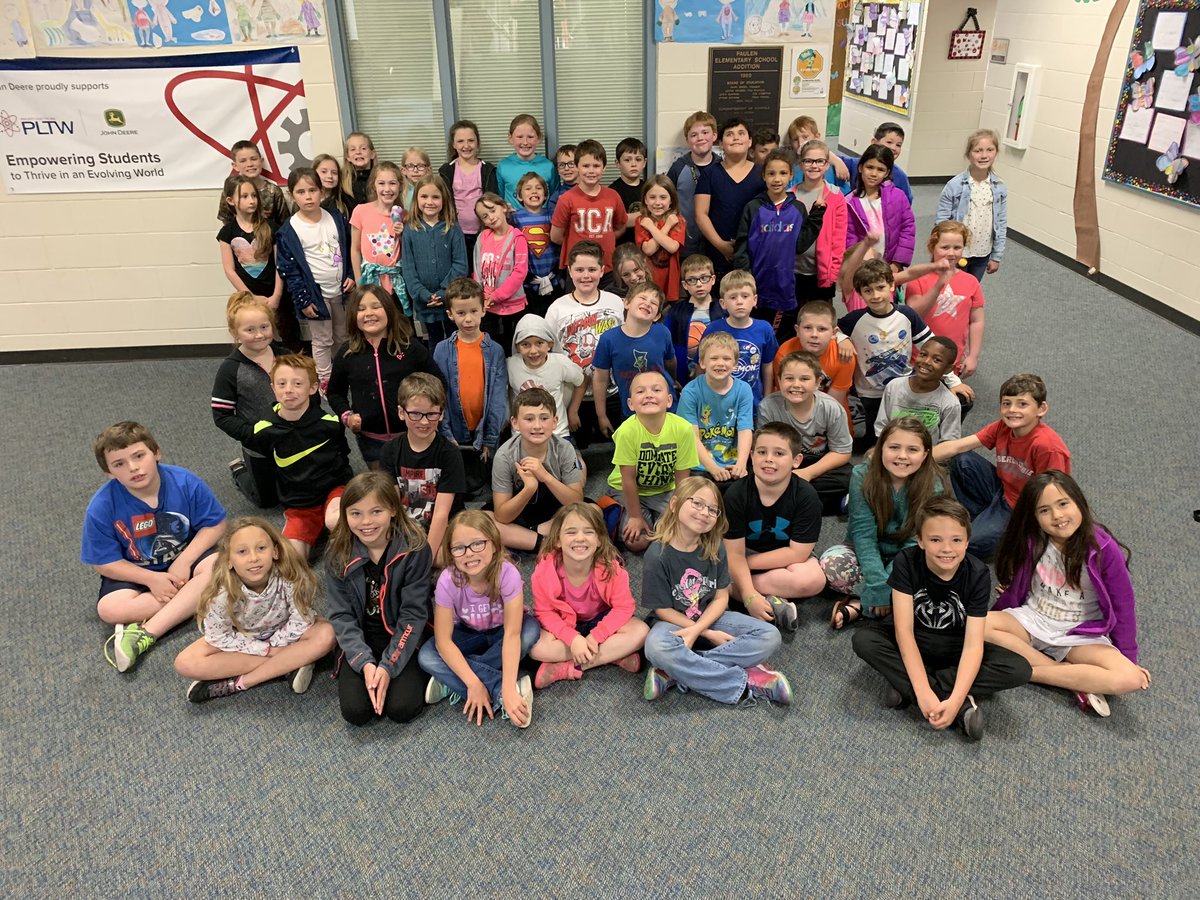 FredoniaLES's tweet photo. 2nd grade was the big winner in the G&amp;W receipt contest! The total they raised was astounding! Wow! #LESAchieve https://t.co/IaIeeMxZ99