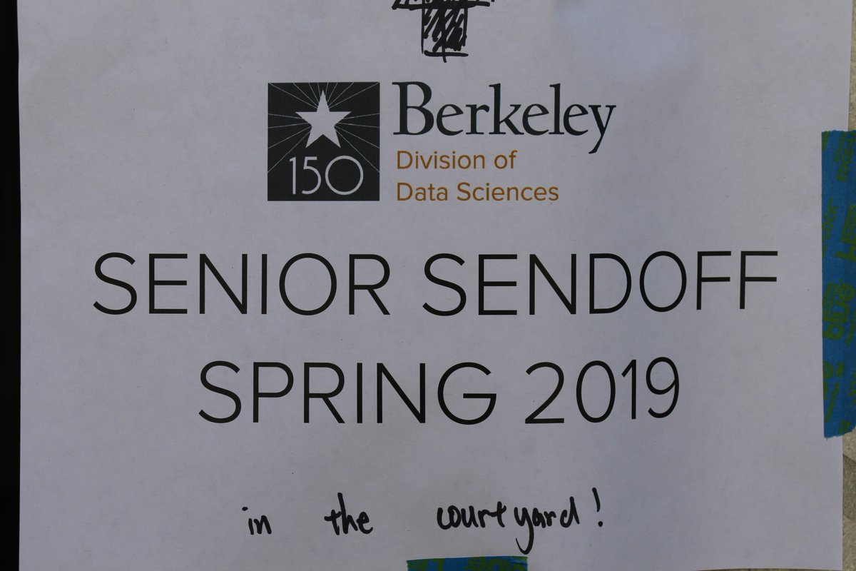 BerkeleyCDSS's tweet image. Data science majors &amp;amp; friends gearing up for graduation on a sunny Friday afternoon! #CalDataSci19