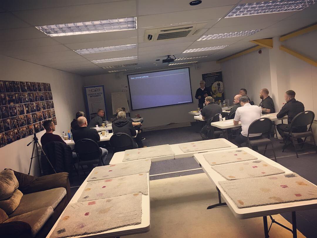Texatherm's tweet photo. Well done to everyone who attended our practical Advanced spot & Stain Removal course. #texatherm #texathermtraining #texathermfamily #elevatingknowledge https://t.co/QALga2dRki