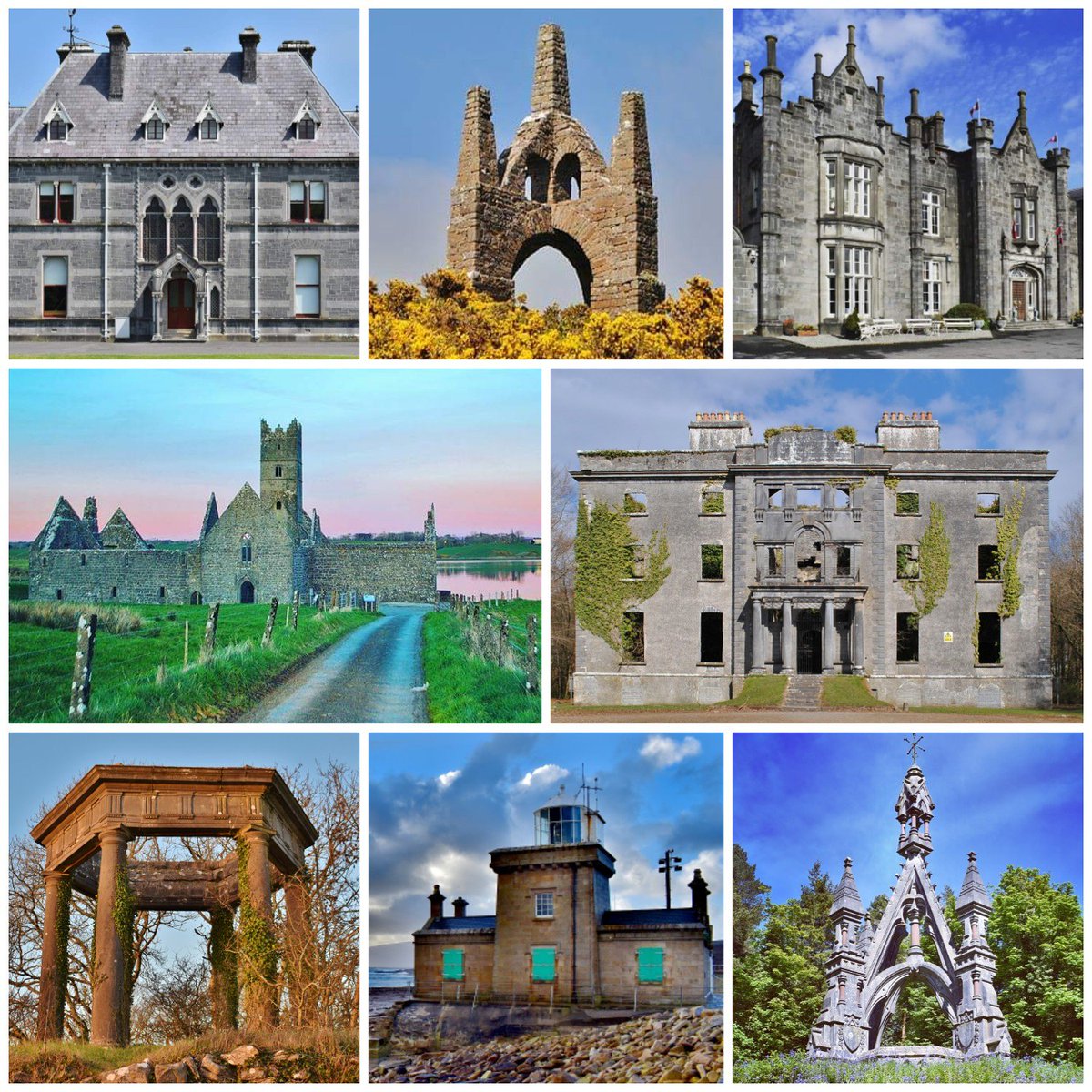 davidhicksbook's tweet image. Why not celebrate Mayo Day, today, the 4th May, by visiting some of the county's rich architectural heritage. A wide variety of structures to see from country houses to light houses and abbeys to follys. #mayoday #mayo #rosserk #belleekcastle #turlough #mooreHall  #ireland