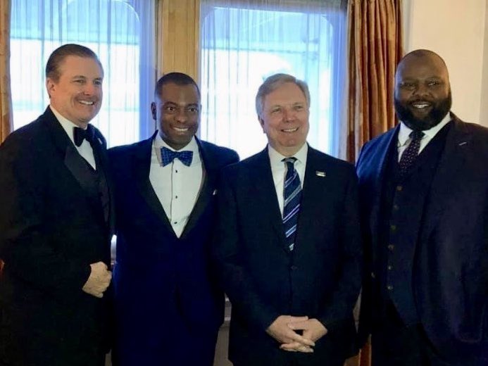 Always good to share time with other défense bar leaders. #fdcc #iadc #dri #adta Edinburgh, Scotland.