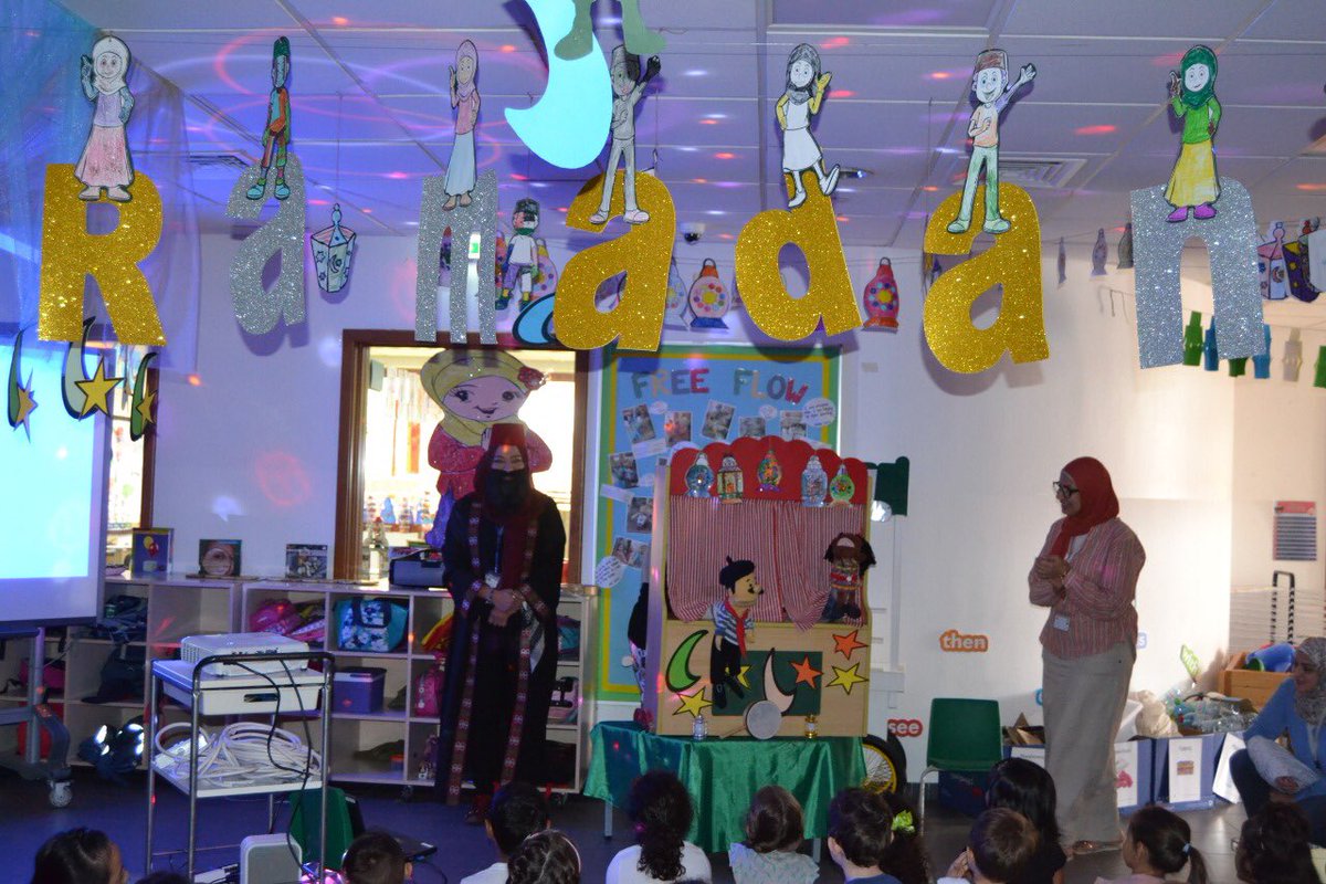 GISArabic's tweet photo. It was a fantastic KG assembly and the children thoroughly enjoyed it. They learnt the importance of Ramadan in a lovely puppet show 😃@gcsearlyyears @GCSPYPCor @Renuka_Mona @NahlanagdyGCS #behappybegcs #wearegcs #taaleemdxb #mygcs #arabic #learningarabic #earlyyears #Ramadan2019 https://t.co/SOExnX3I9S
