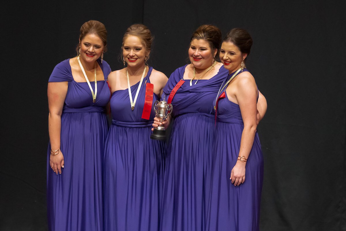 Congratulations to our 2019 Region 35 4th Place Quartet Medallists, and most improved quartet - Heist!
#sweetadsnz #autumnacappella